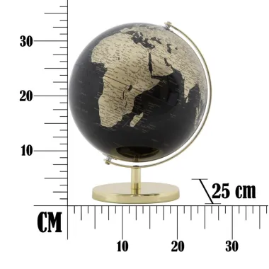GLOBUS ZŁOTY 25X34 cm